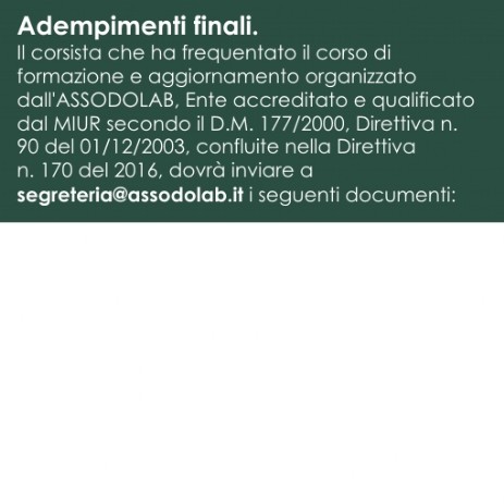 Competenze pedagogiche corso